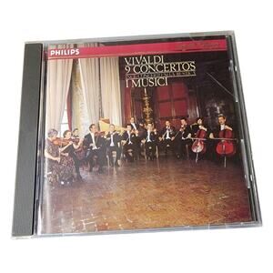 Vivaldi 9 Concertos I Musici CD Blue Face West Germany Philips Digital 411 035-2